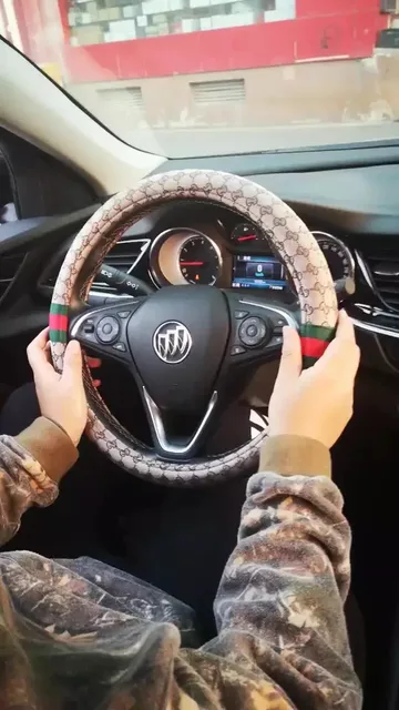 Gucci Steering Wheel Covers XFLQ921 Autoparts Car Accessories Designer Car  Supplies