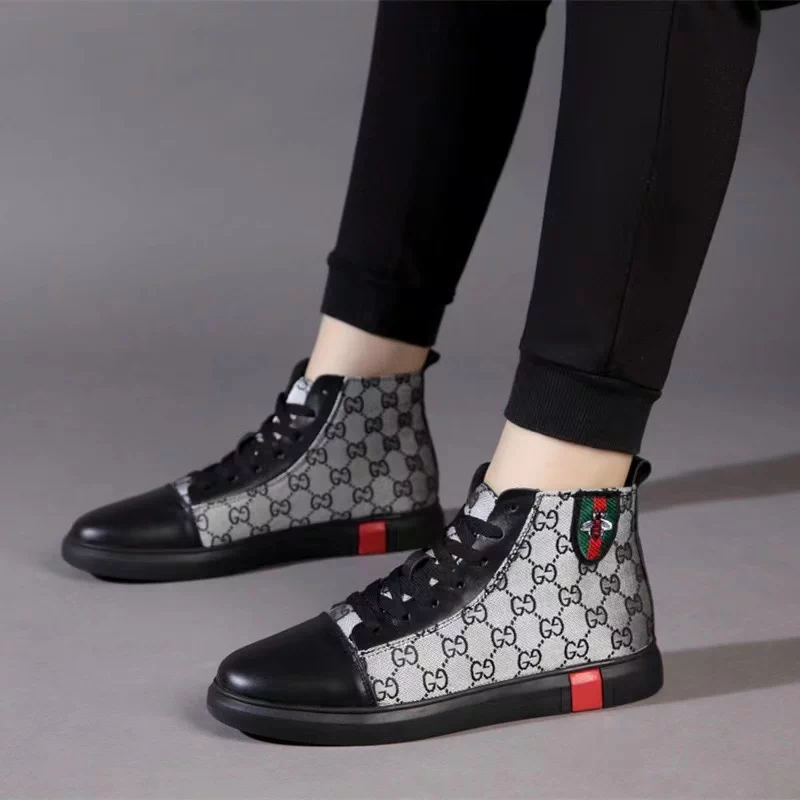 Gucci Luxury High Quality Casual Shoes Skate Sneakers Leather Athletic Shoes