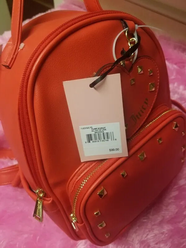 Women’s Juicy Couture All out of Love Flame Scarlet Red Backpack