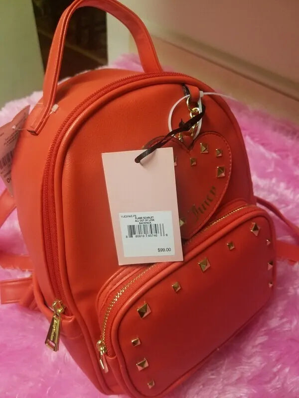 Women’s Juicy Couture All out of Love Flame Scarlet Red Backpack