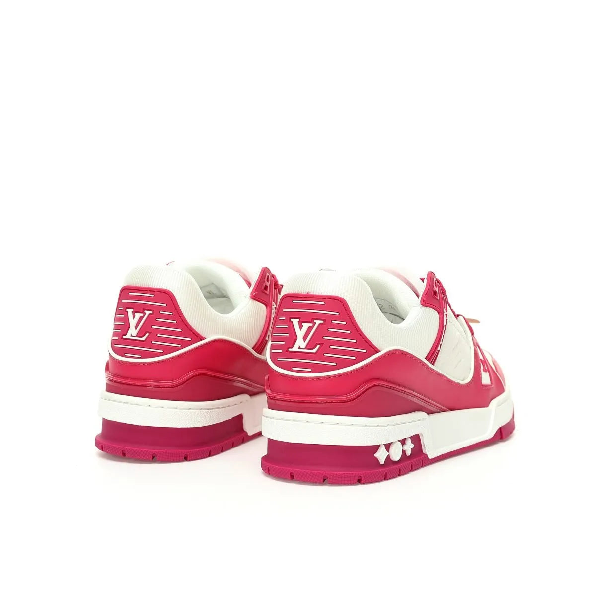 Trainer Low White Fuchsia