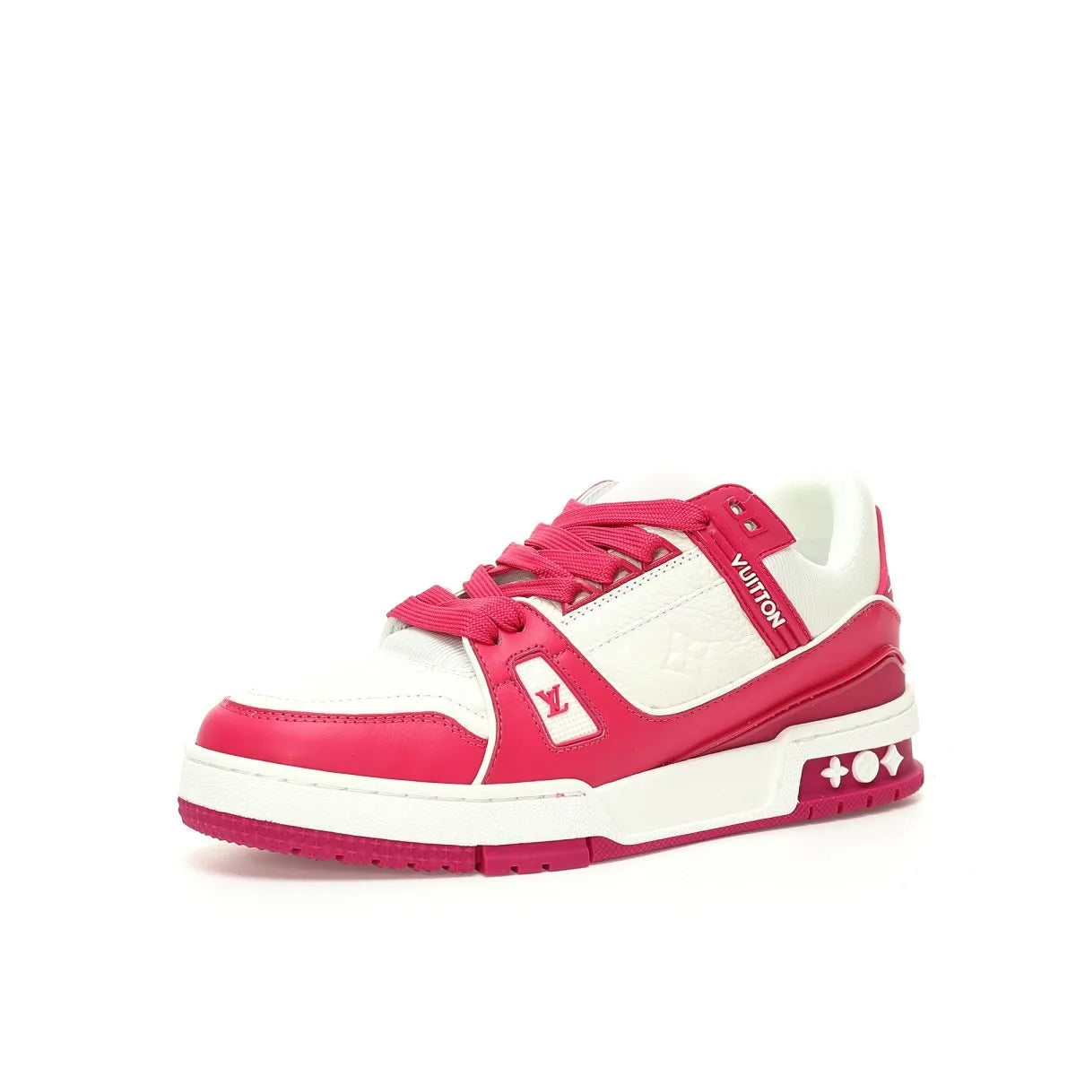 Trainer Low White Fuchsia