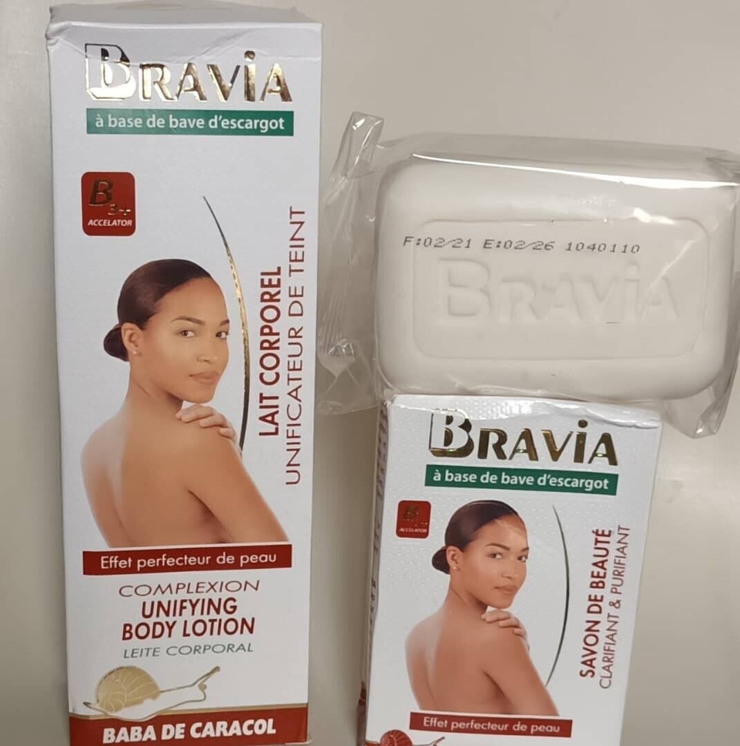 Bravia Lotion + Oil and Soap set