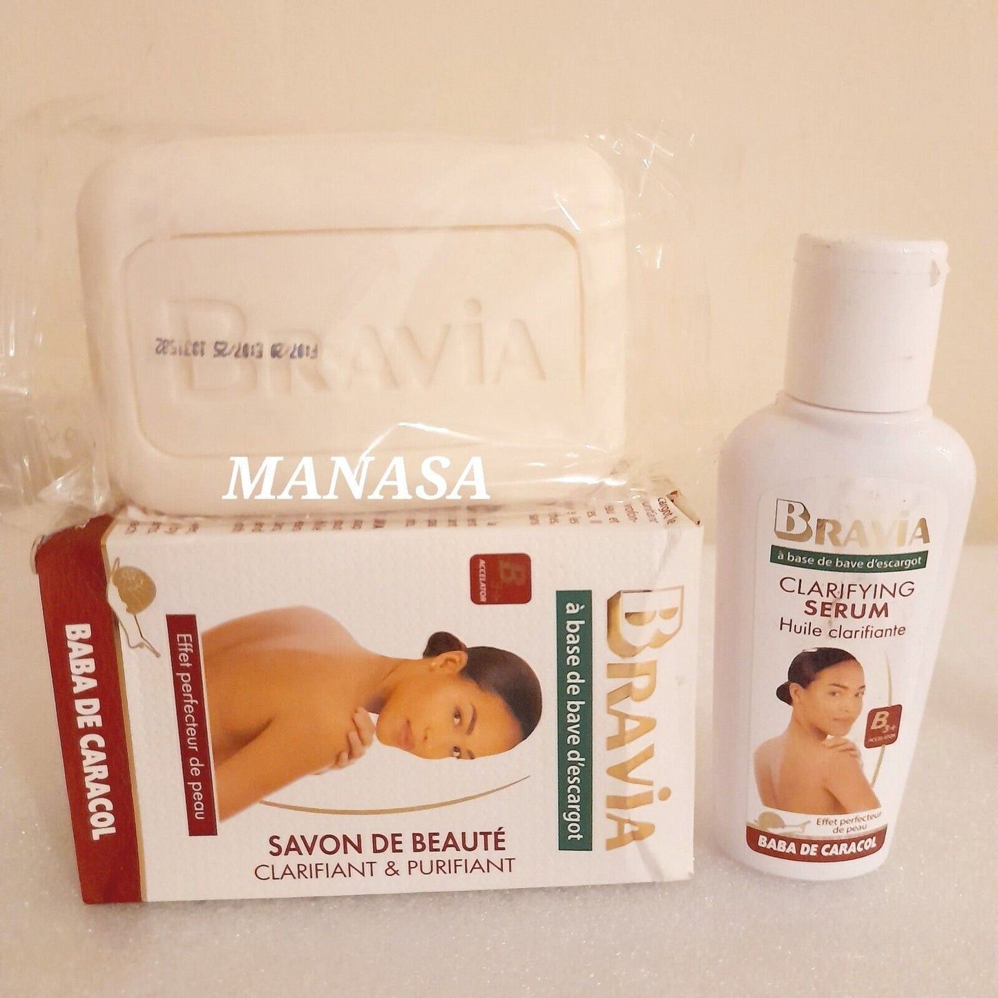 Bravia Lotion + Oil and Soap set