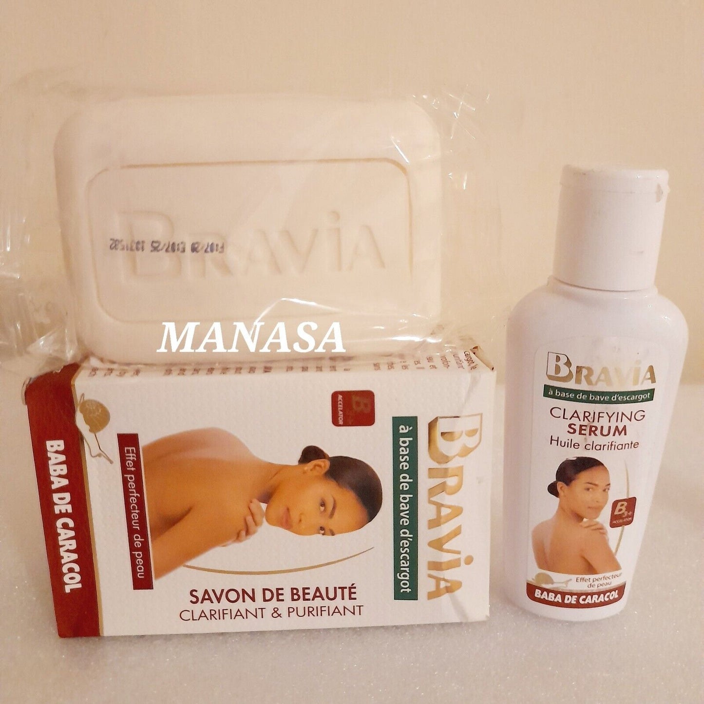 Bravia Lotion + Oil and Soap set