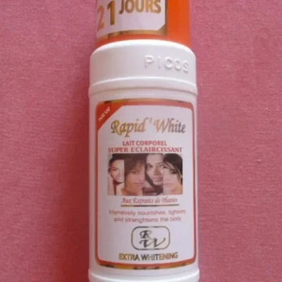 Rapid White Super Eclaircissant 21 Jours Body Lotion and Soap