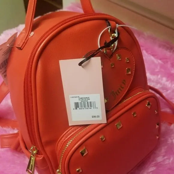 Women’s Juicy Couture All out of Love Flame Scarlet Red Backpack