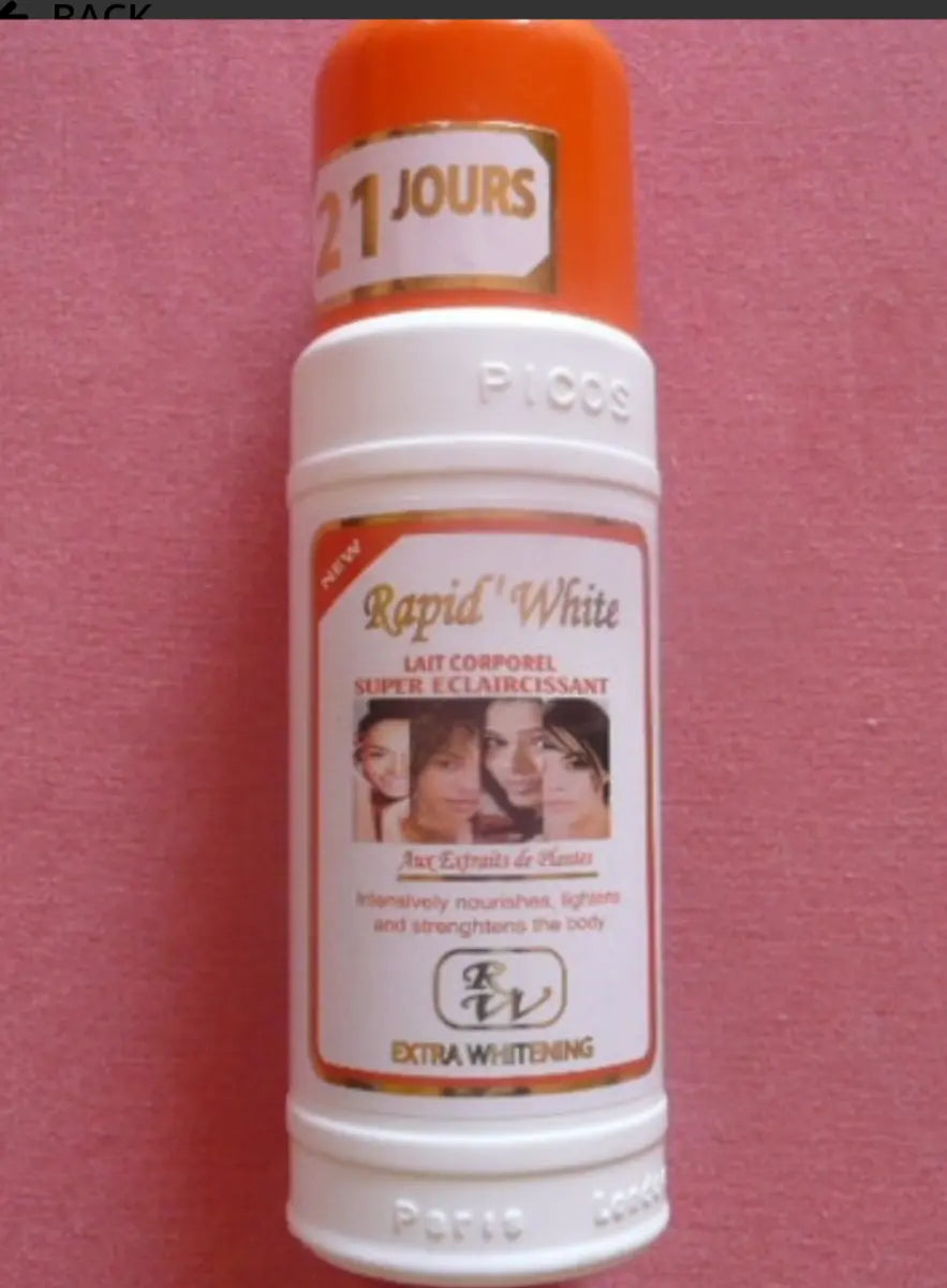 Rapid White Super Eclaircissant 21 Jours Body Lotion and Soap