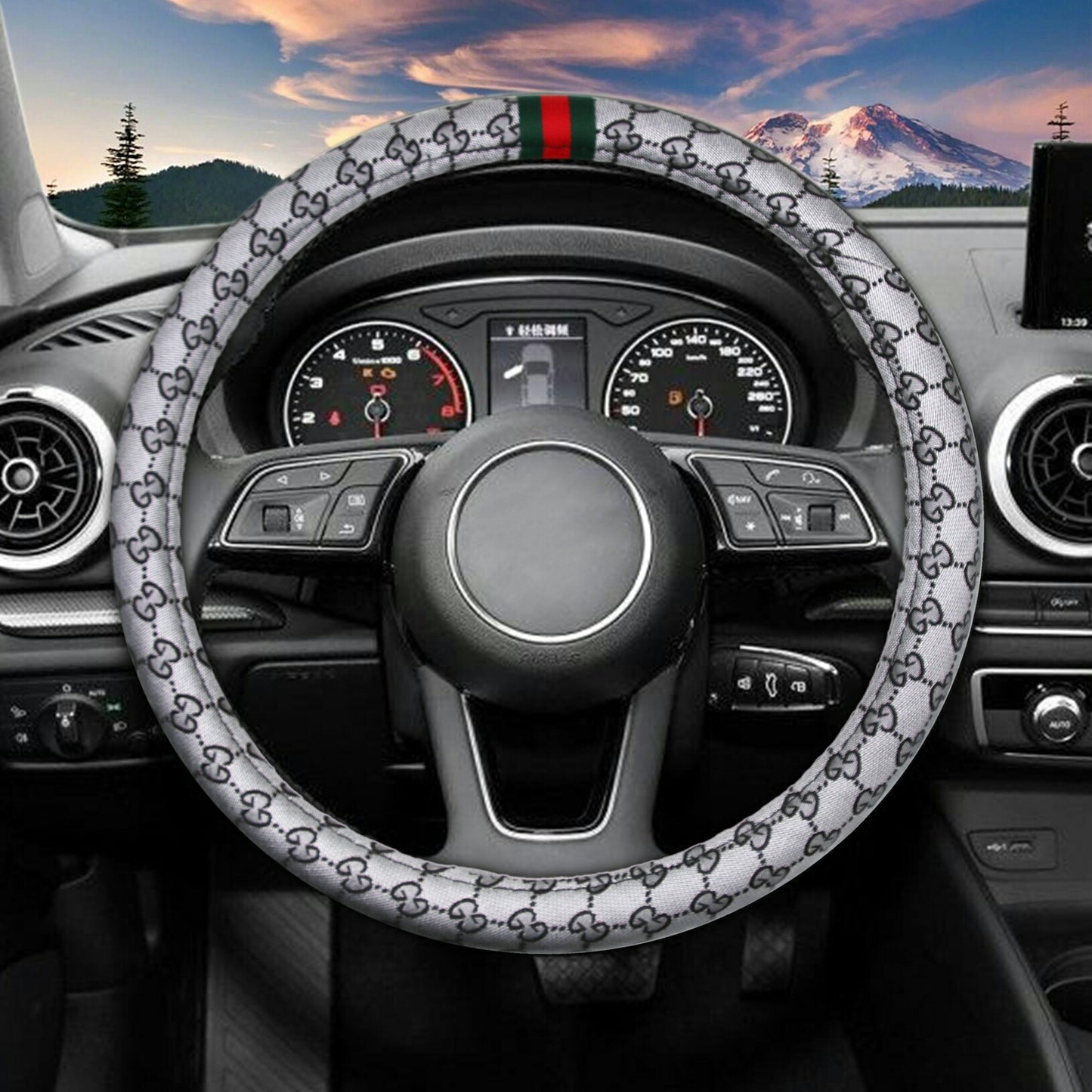 2 x 15 38 cm car steering wheel cover steering wheel cover steering wheel  prote