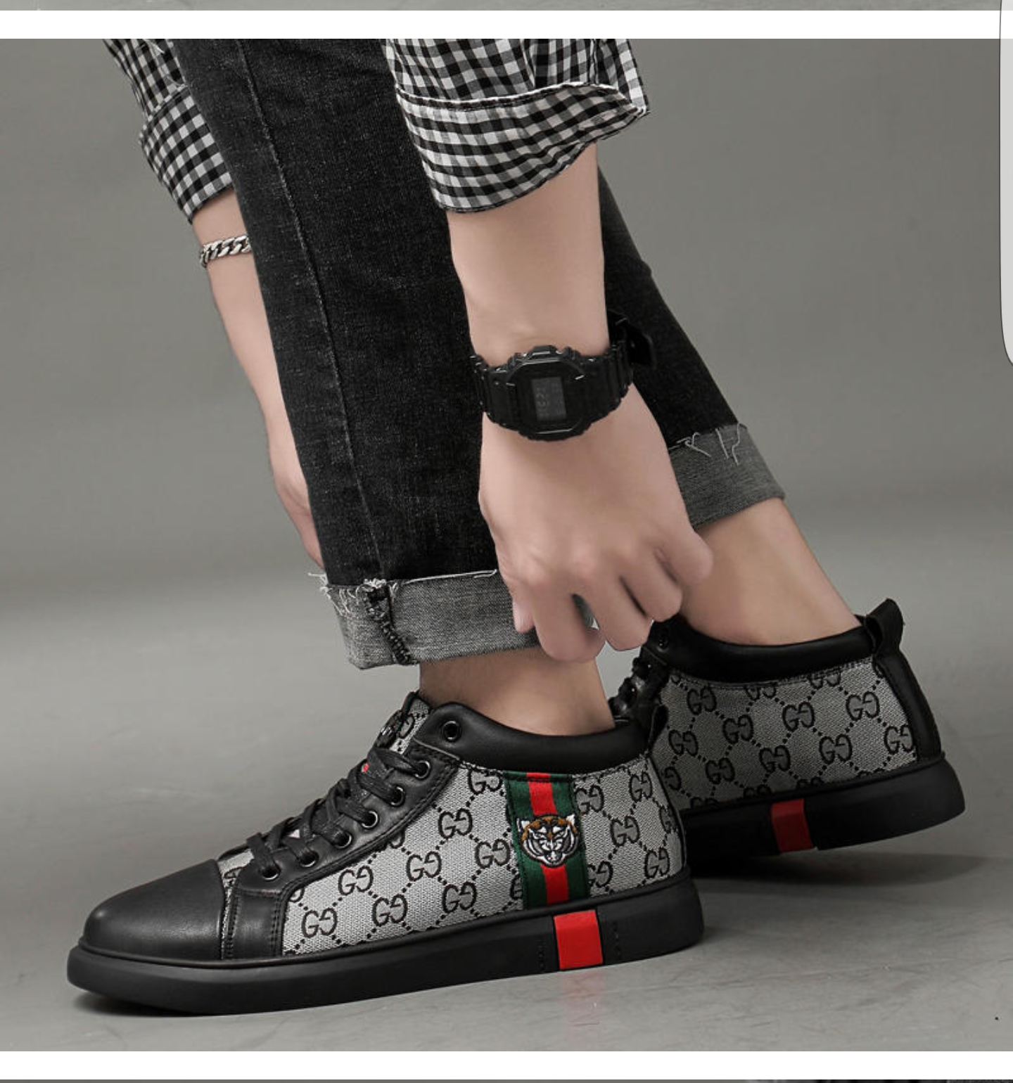 Gucci Luxury Men's Casual Shoes