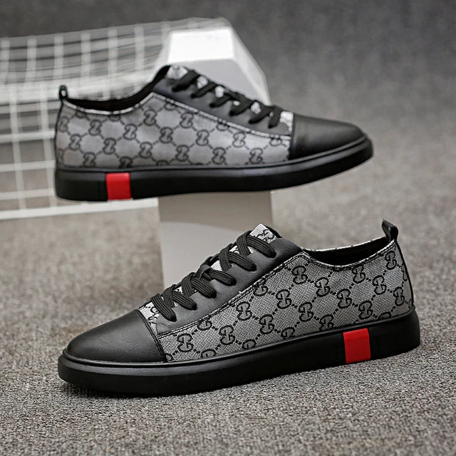 Gucci Men's High Quality Casual Shoes Skate Sneakers Leather Luxury Sh ...