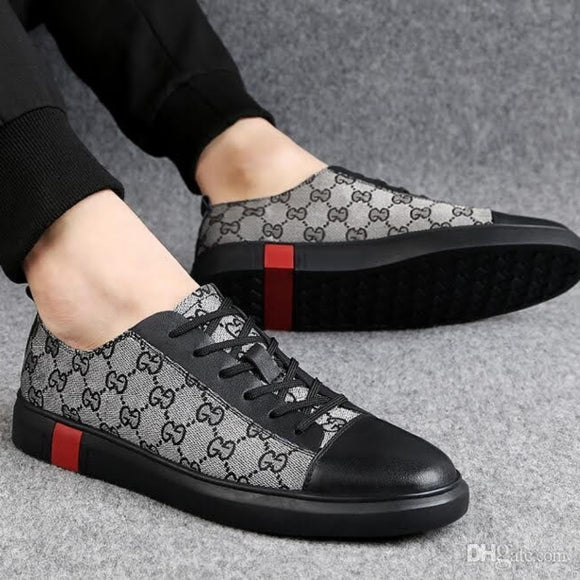 Gucci Men's High Quality Casual Shoes Skate Sneakers Leather Luxury Sh ...
